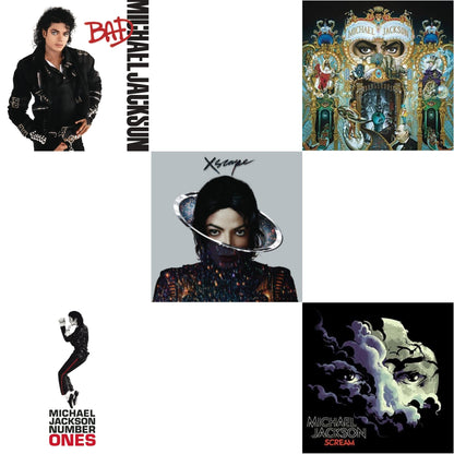 Bad & Number Ones & Xscape & Dangerous & Scream