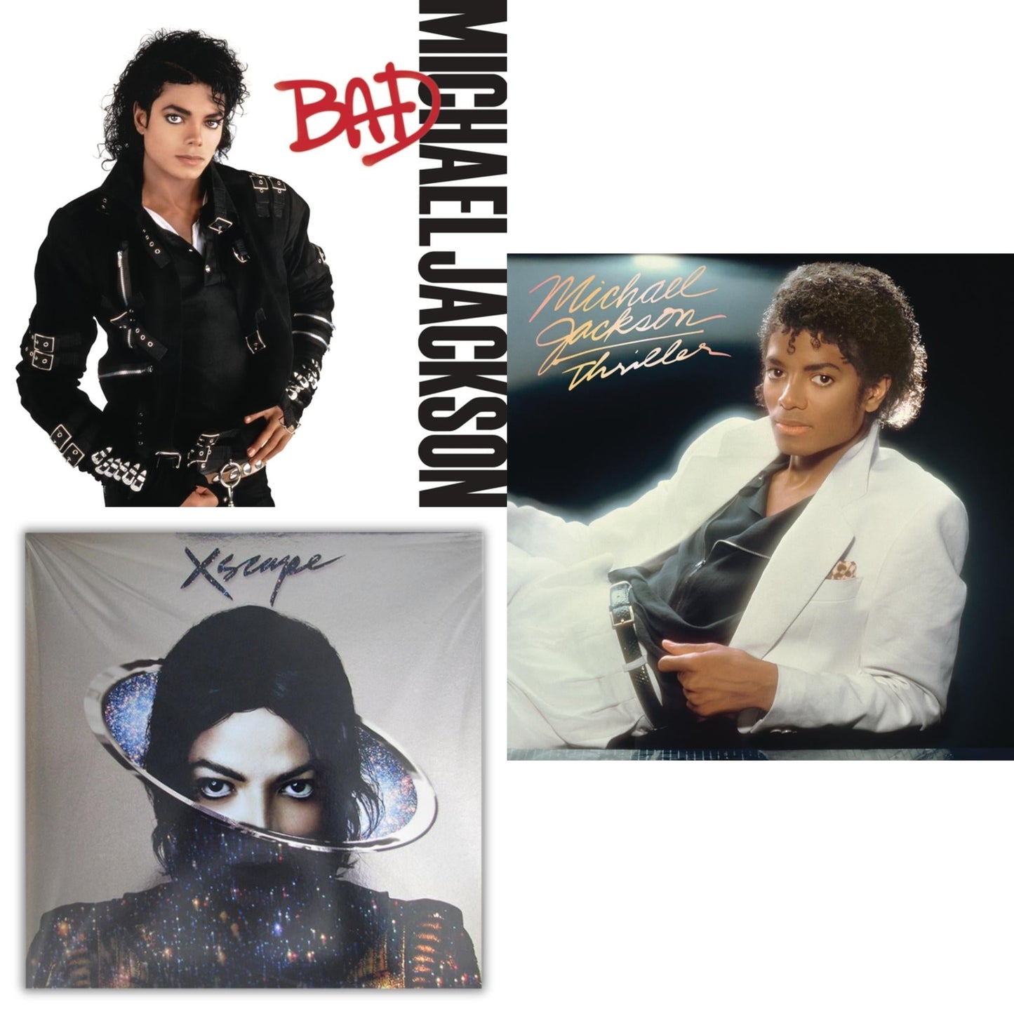 Xscape & Thriller (140G/Gatefold) & Bad (140G/Gatefold)