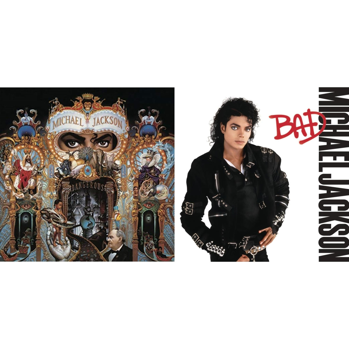 Dangerous (180G/2LP) & Bad (140G/Gatefold)