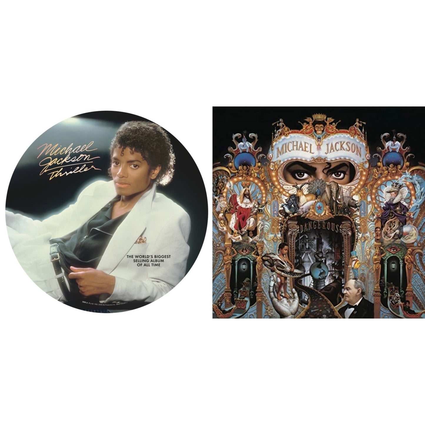 Thriller (Picture Disc) & Dangerous (180G/2LP)