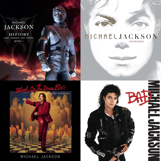 History: Past Present & Future Book 1 & Invincible & Blood On The Dance Floor / History In The Mix & Bad