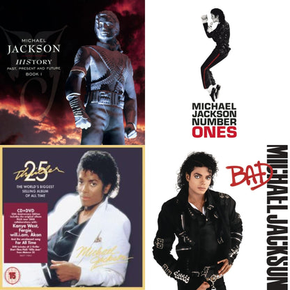 History: Past Present & Future Book 1 & Bad & Number Ones & Thriller (25Th Anniversary Legacy Edition)