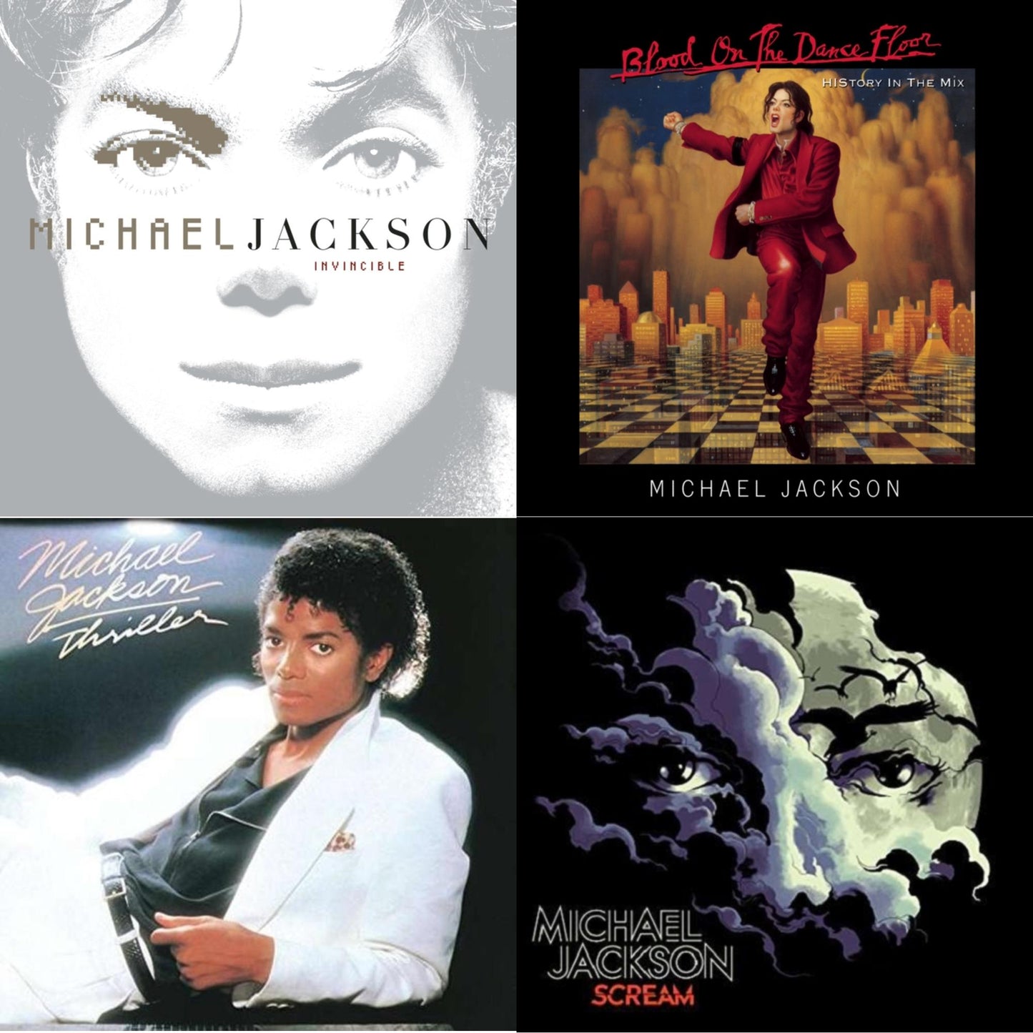 Invincible & Blood On The Dance Floor / History In The Mix & Thriller & Scream
