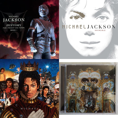 History: Past Present & Future Book 1 & Invincible & Michael & Dangerous