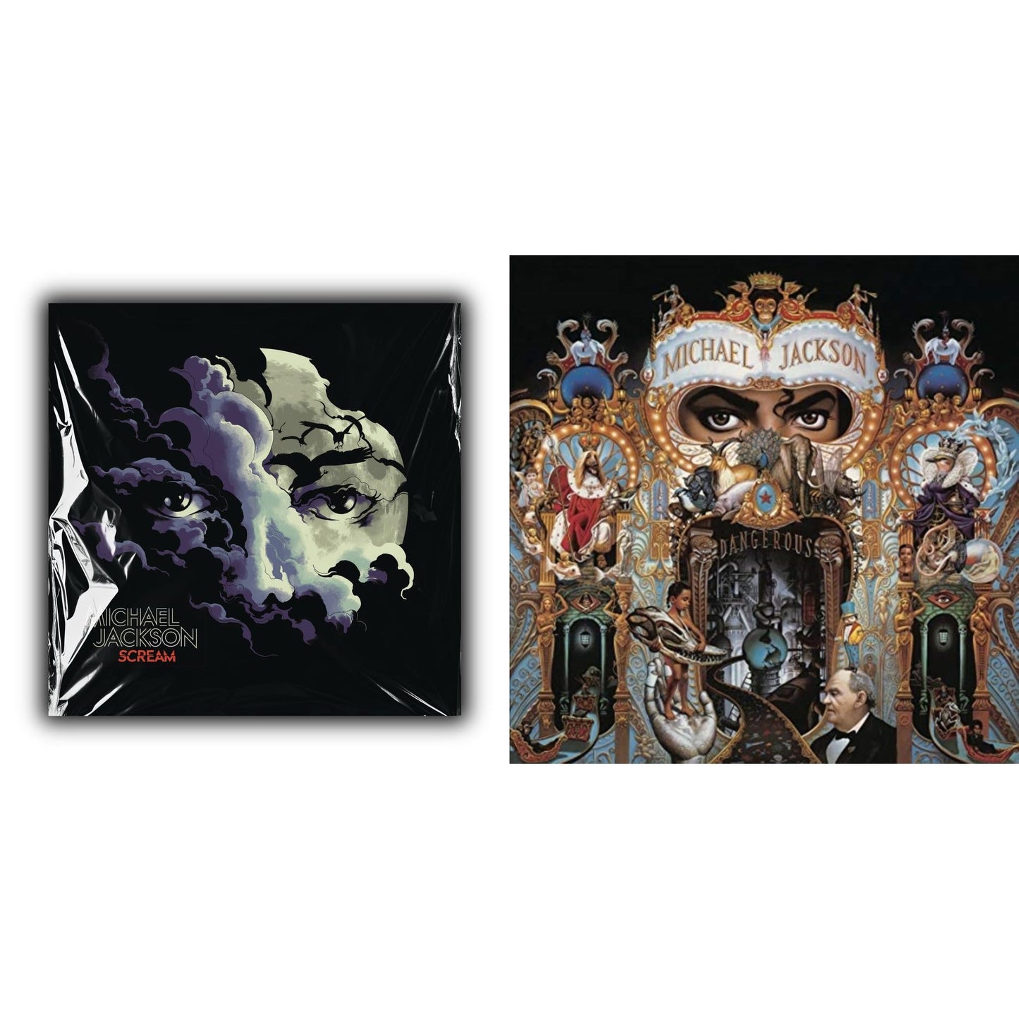 Dangerous (180G/2LP) & Michael Jackson - Scream (2LP) (New LP Vinyl)