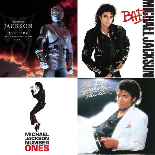 History: Past Present & Future Book 1 & Bad & Number Ones & Thriller