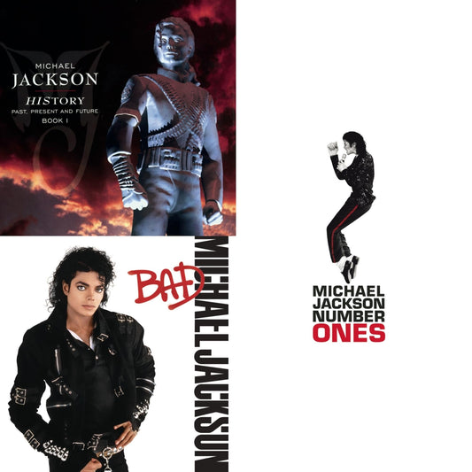 History: Past Present & Future Book 1 & Bad & Number Ones