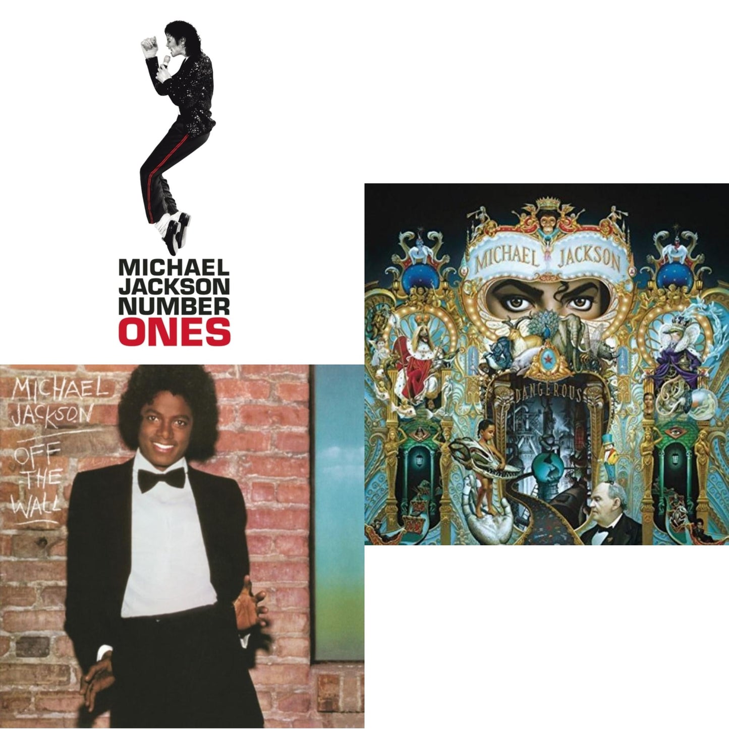 Off The Wall & Number Ones & Dangerous