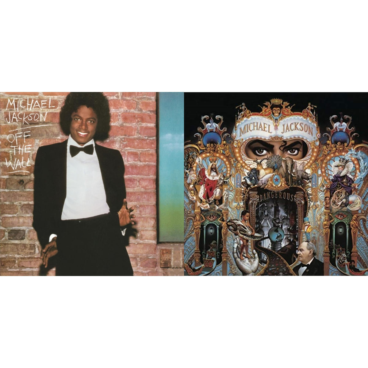 Dangerous (180G/2LP) & Off The Wall (140G/Gatefold)