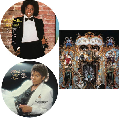 Off The Wall (Picture Disc) & Thriller (Picture Disc) & Dangerous (180G/2LP)