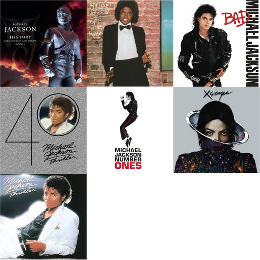 History: Past Present & Future Book 1 & Off The Wall & Bad & Thriller (40Th Anniversary/2CD) & Number Ones & Xscape & Thriller