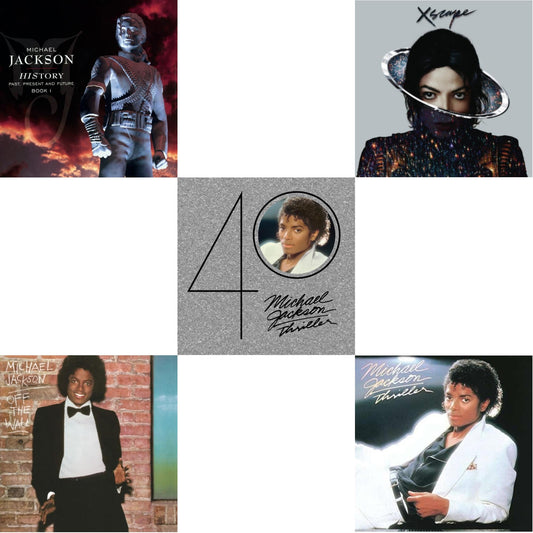 History: Past Present & Future Book 1 & Off The Wall & Thriller (40Th Anniversary/2CD) & Xscape & Thriller