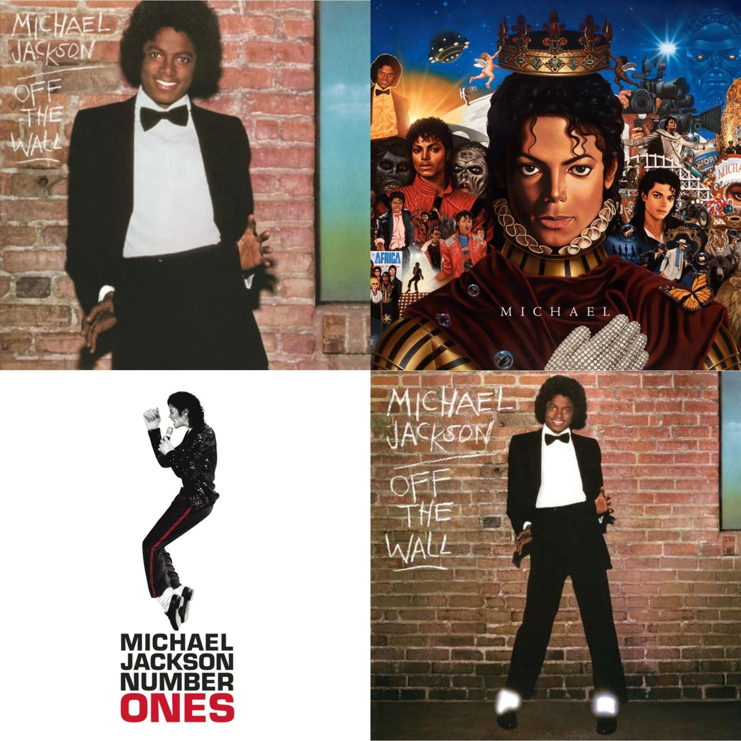 Off The Wall & Michael & Number Ones & Off The Wall