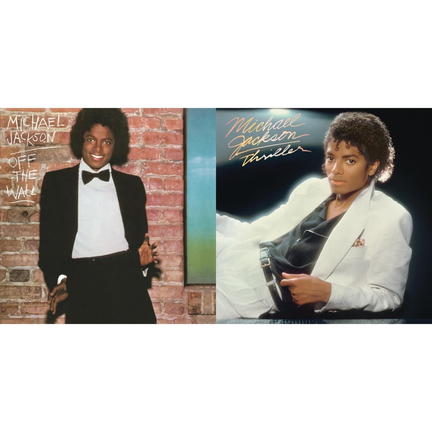This is a 2 LP Vinyl SKU bundle.
1.This LP Vinyl is brand new.Format: LP VinylMusic Style: DiscoThis item's title is: Thriller (140G/Gatefold)Artist: Michael JacksonLabel: LEGACY/ EPICBarcode: 888751437319Release Date: 5/6/2016
2.This LP Vinyl is brand new.