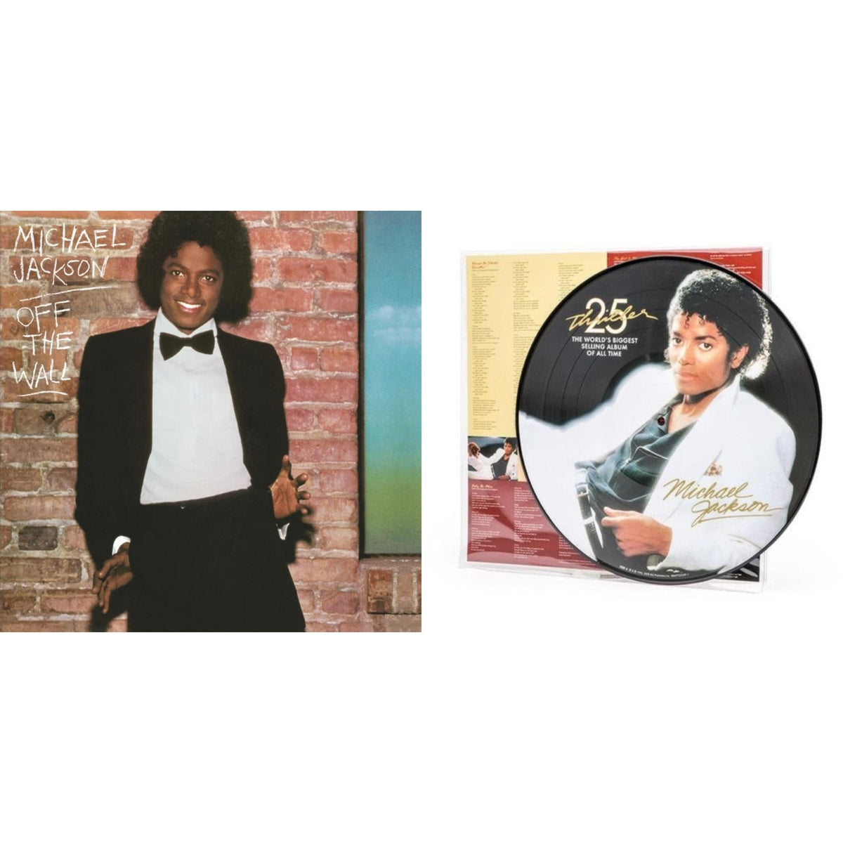 Thriller (Picture Disc) & Off The Wall (140G/Gatefold)