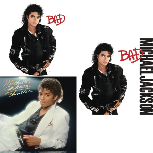 Bad (Picture Disc) & Thriller (140G/Gatefold) & Bad (140G/Gatefold)