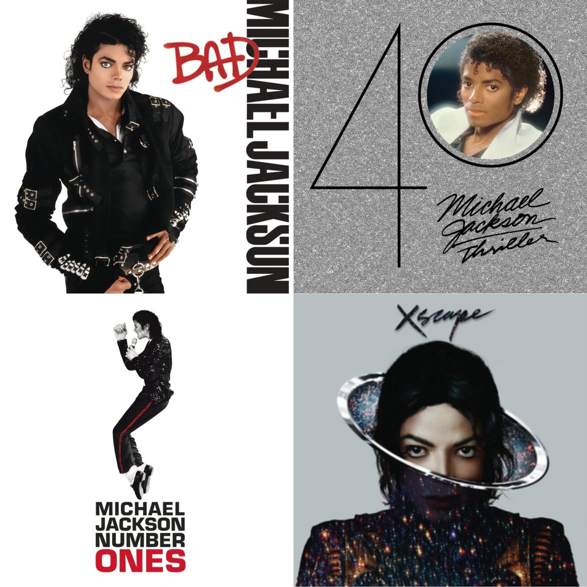 Bad & Thriller (40Th Anniversary/2CD) & Number Ones & Xscape