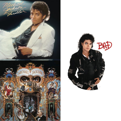 Bad (Picture Disc) & Dangerous (180G/2LP) & Thriller (140G/Gatefold)