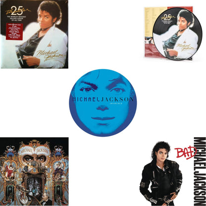 This is a 5 LP Vinyl SKU bundle.
1.This LP Vinyl is brand new.Format: LP VinylMusic Style: Contemporary R&BThis item's title is: Invincible (2LP/Picture Disc)Artist: Michael JacksonLabel: LEGACY/ EPICBarcode: 190758664613Release Date: 8/24/2018
2.This LP Vinyl is brand new.