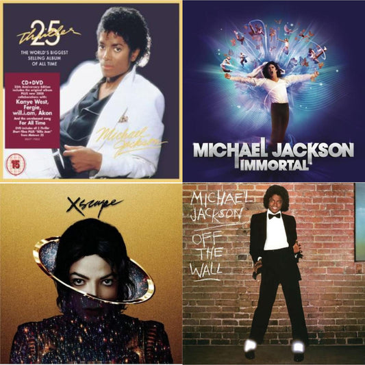 Thriller (25Th Anniversary Legacy Edition) & Immortal & Xscape & Off The Wall