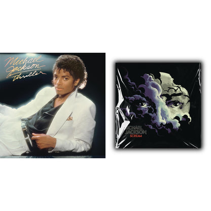 Michael Jackson - Thriller (140G/Gatefold) & Michael Jackson - Scream (2LP) (New LP Vinyl)