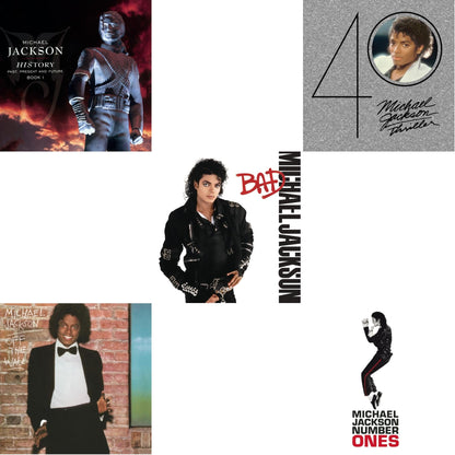History: Past Present & Future Book 1 & Off The Wall & Bad & Thriller (40Th Anniversary/2CD) & Number Ones