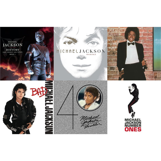 History: Past Present & Future Book 1 & Invincible & Off The Wall & Bad & Thriller (40Th Anniversary/2CD) & Number Ones