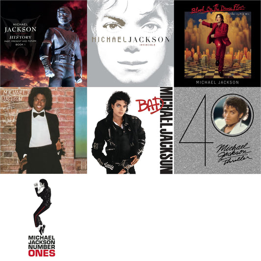 History: Past Present & Future Book 1 & Invincible & Blood On The Dance Floor / History In The Mix & Off The Wall & Bad & Thriller (40Th Anniversary/2CD) & Number Ones