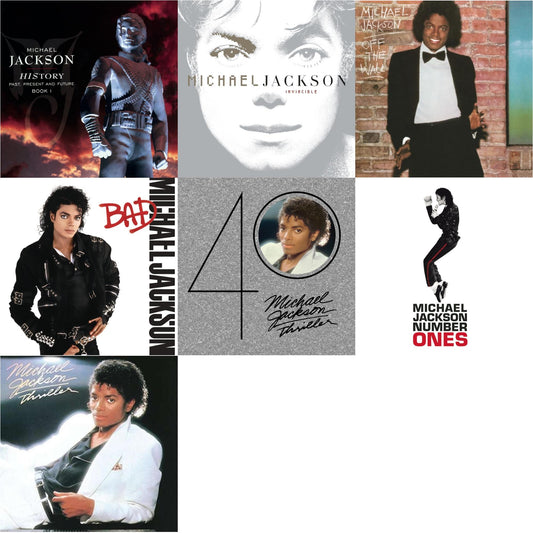 History: Past Present & Future Book 1 & Invincible & Off The Wall & Bad & Thriller (40Th Anniversary/2CD) & Number Ones & Thriller