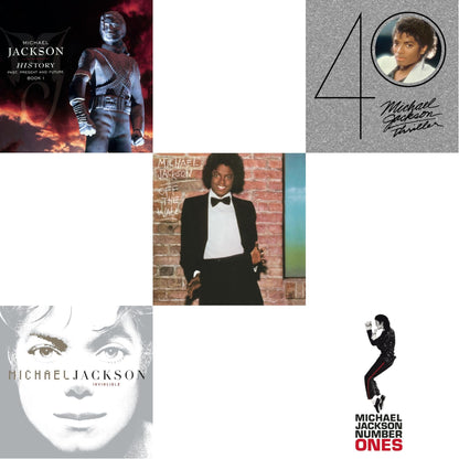 History: Past Present & Future Book 1 & Invincible & Off The Wall & Thriller (40Th Anniversary/2CD) & Number Ones