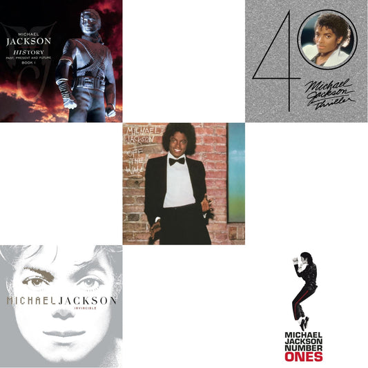 History: Past Present & Future Book 1 & Invincible & Off The Wall & Thriller (40Th Anniversary/2CD) & Number Ones