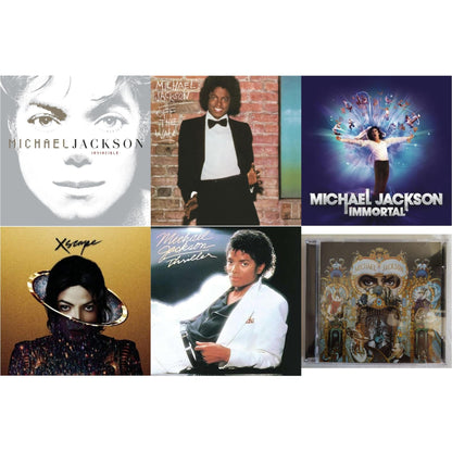 Invincible & Off The Wall & Immortal & Xscape & Thriller & Dangerous