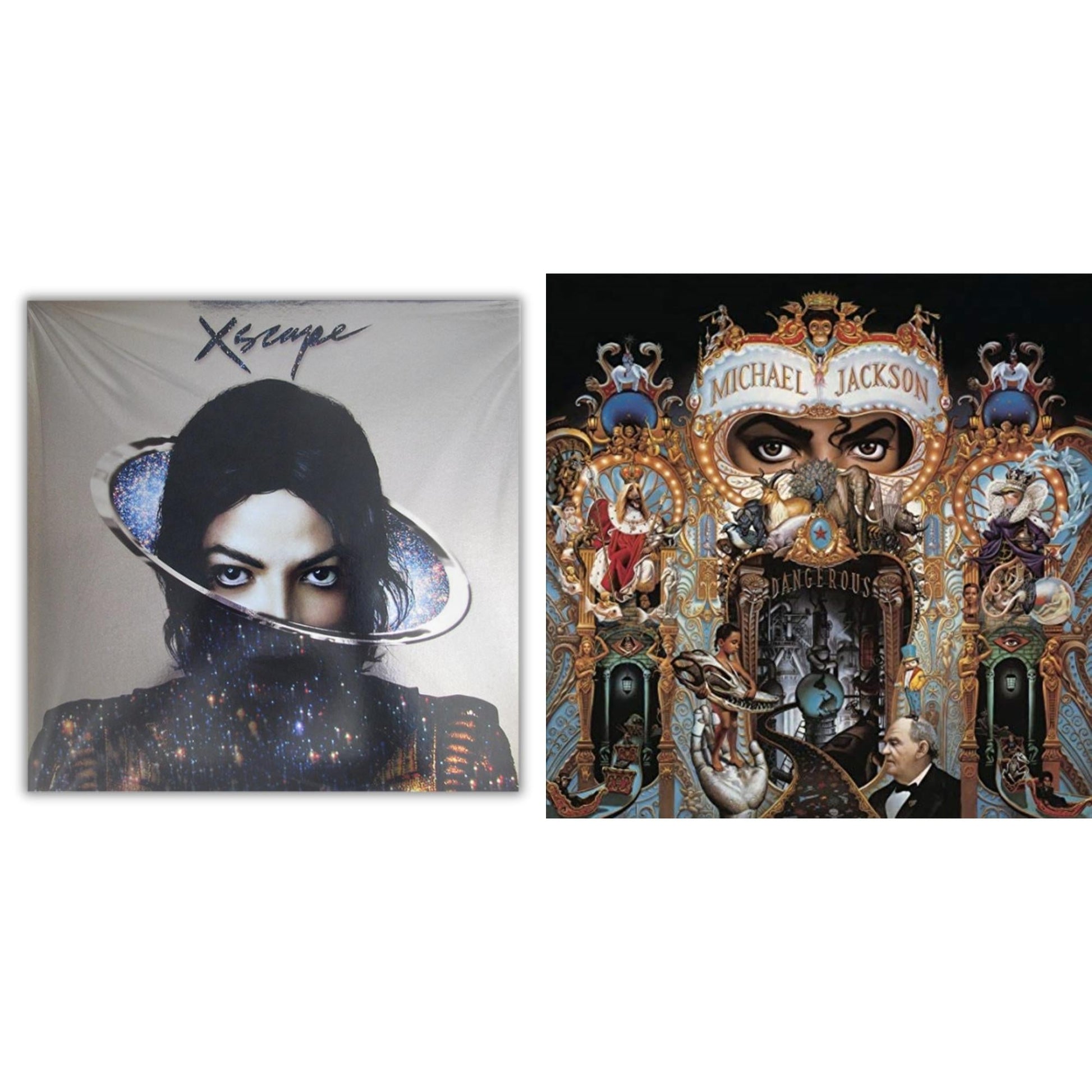 This is a 2 LP Vinyl SKU bundle.
1.This LP Vinyl is brand new.Format: LP VinylMusic Style: Synth-popThis item's title is: XscapeArtist: Michael JacksonBarcode: 888430536616Release Date: 6/16/2014
2.This LP Vinyl is brand new.