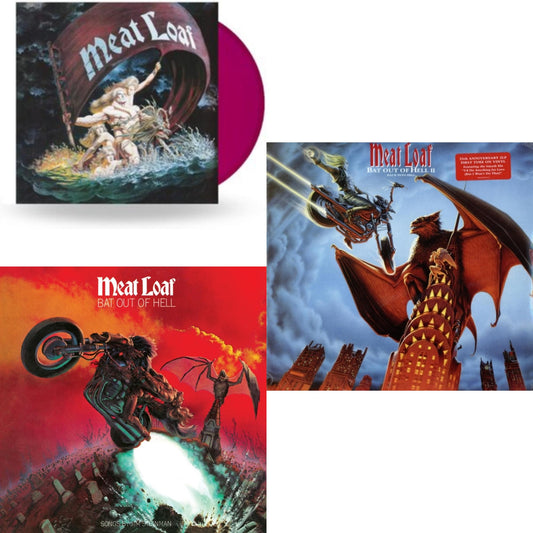 Bat Out Of Hell (150G) & Dead Ringer (Dark Red Colored LP Vinyl/Import) & Bat Out Of Hell Ii: Back Into Hell (2 LP)