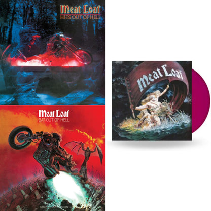 Hits Out Of Hell (150G/Dl) & Bat Out Of Hell (150G) & Dead Ringer (Dark Red Colored LP Vinyl/Import)