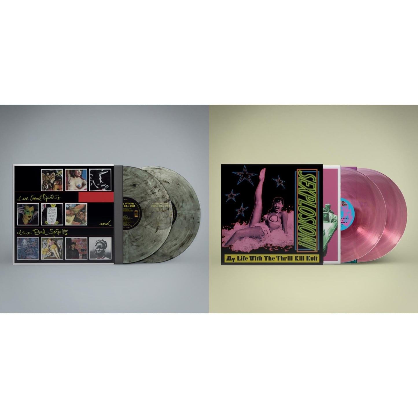 I See Good Spirits & I See Bad Spirits (2LP/Coke Bottle Clear Vinyl) (Ams Exclusive) & Sexplosion! (2LP/Reissue/Pink Vinyl)