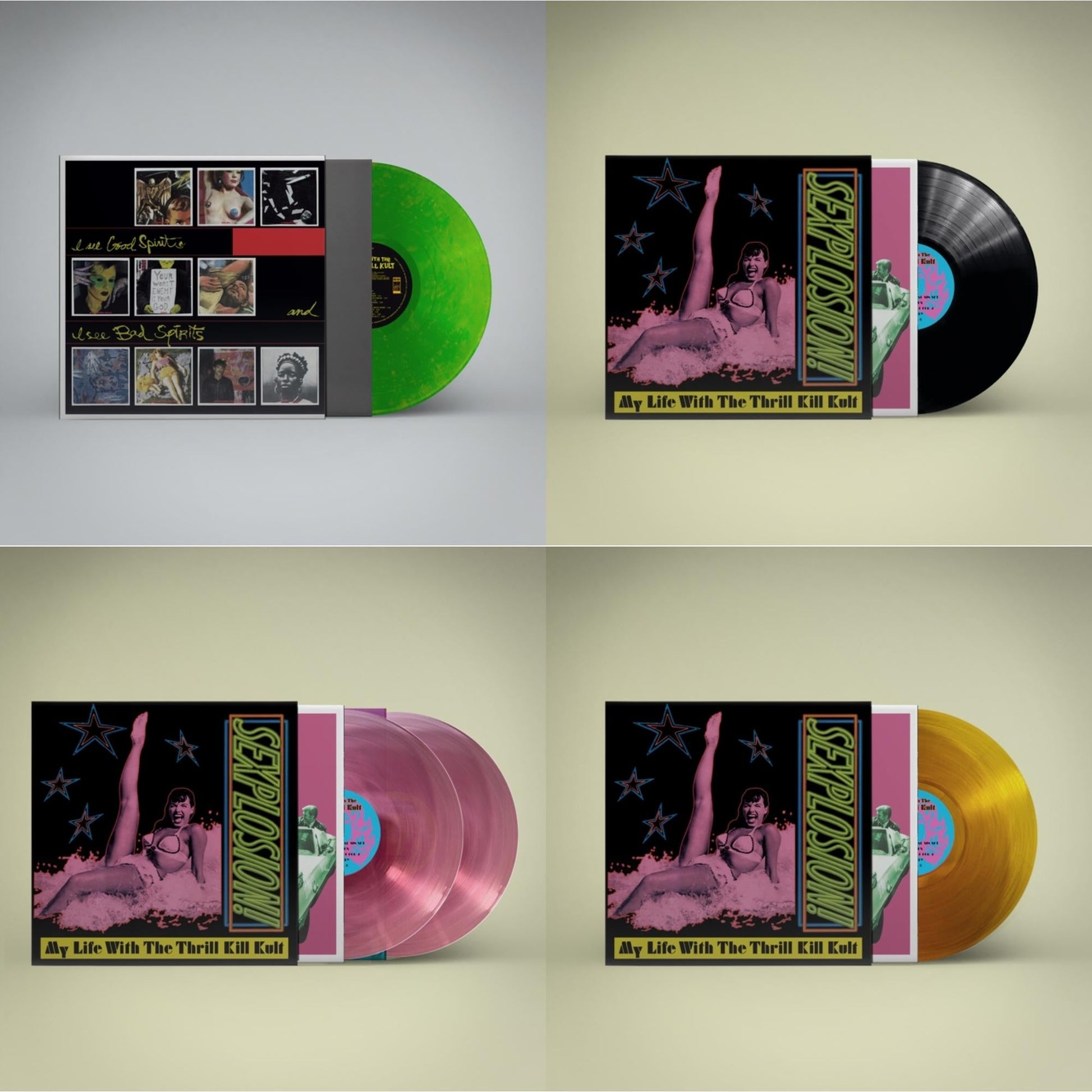 This is a 4 LP Vinyl SKU bundle.
1.This LP Vinyl is brand new.