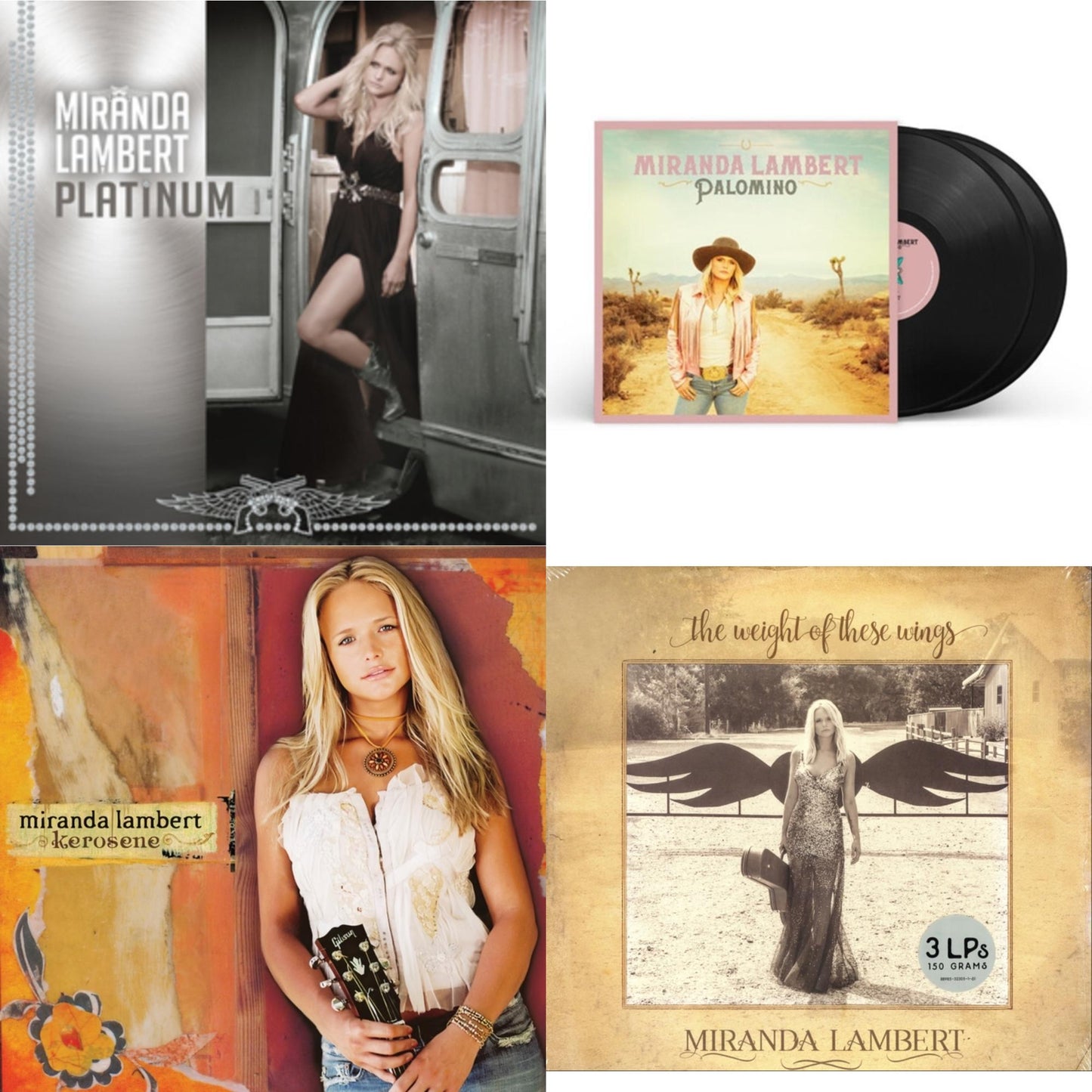 Platinum (2LP) & Palomino (2LP) & Kerosene & Weight Of These Wings (3LP/Gatefold)