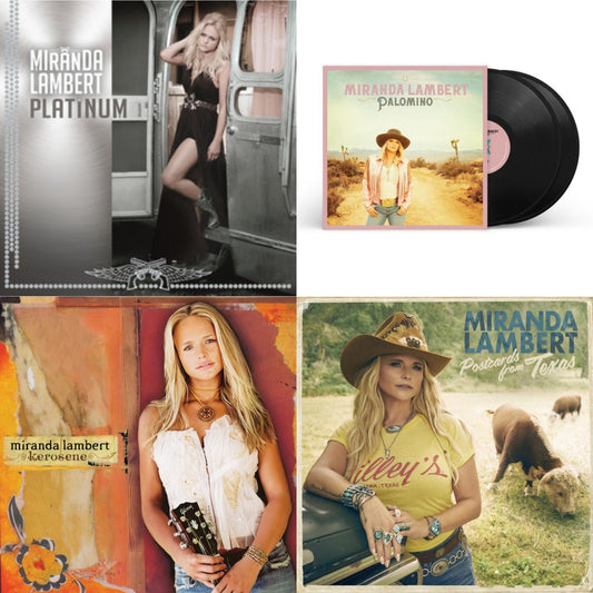 Platinum (2LP) & Palomino (2LP) & Kerosene & Postcards From Texas (X) (Sea Blue Vinyl/2LP)