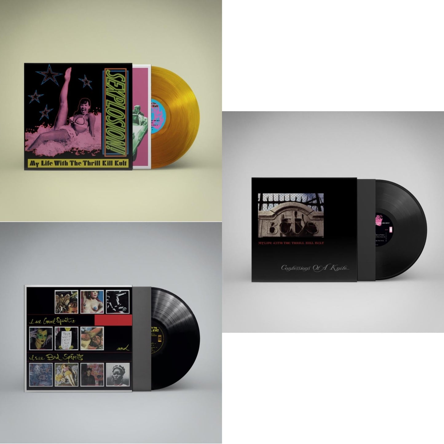 I See Good Spirits & I See Bad Spirits (Ams Exclusive) & Confessions Of A Knife & Sexplosion! (Reissue/Limited/Orange LP Vinyl)