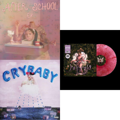 Portals (Bloodshot Translucent LP Vinyl) & Cry Baby (X) (Deluxe Edition/2LP) & After School Ep (X) (Baby Blue LP Vinyl)