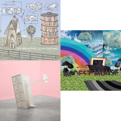 Golden Casket (X) (2LP) & Good News For People Who Love Bad News (Deluxe) (2LP/Baby Pink & Spring Green Vinyl) & Building Nothing Out Of Something