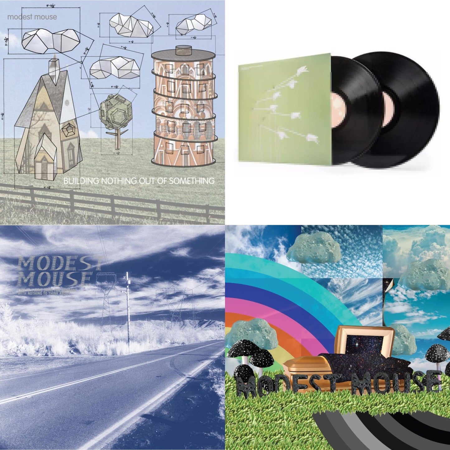 This is a 4 LP Vinyl SKU bundle.
1.This LP Vinyl is brand new.Format: LP VinylMusic Style: Alternative RockThis item's title is: Golden Casket (X) (2LP)Artist: Modest MouseLabel: EPICBarcode: 194398941011Release Date: 9/10/2021
2.This LP Vinyl is brand new.