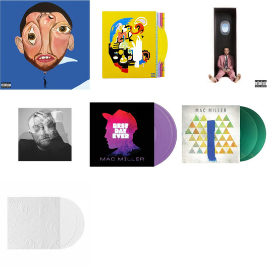 Balloonerism (2LP) & Faces (3LP/Yellow Vinyl) & Swimming (X) & Circles (2LP/Clear Vinyl) & Best Day Ever (Lavender Vinyl/2LP) & Blue Slide Park (Translucent Green Vinyl/2LP) & Macadelic (White Vinyl/2LP)