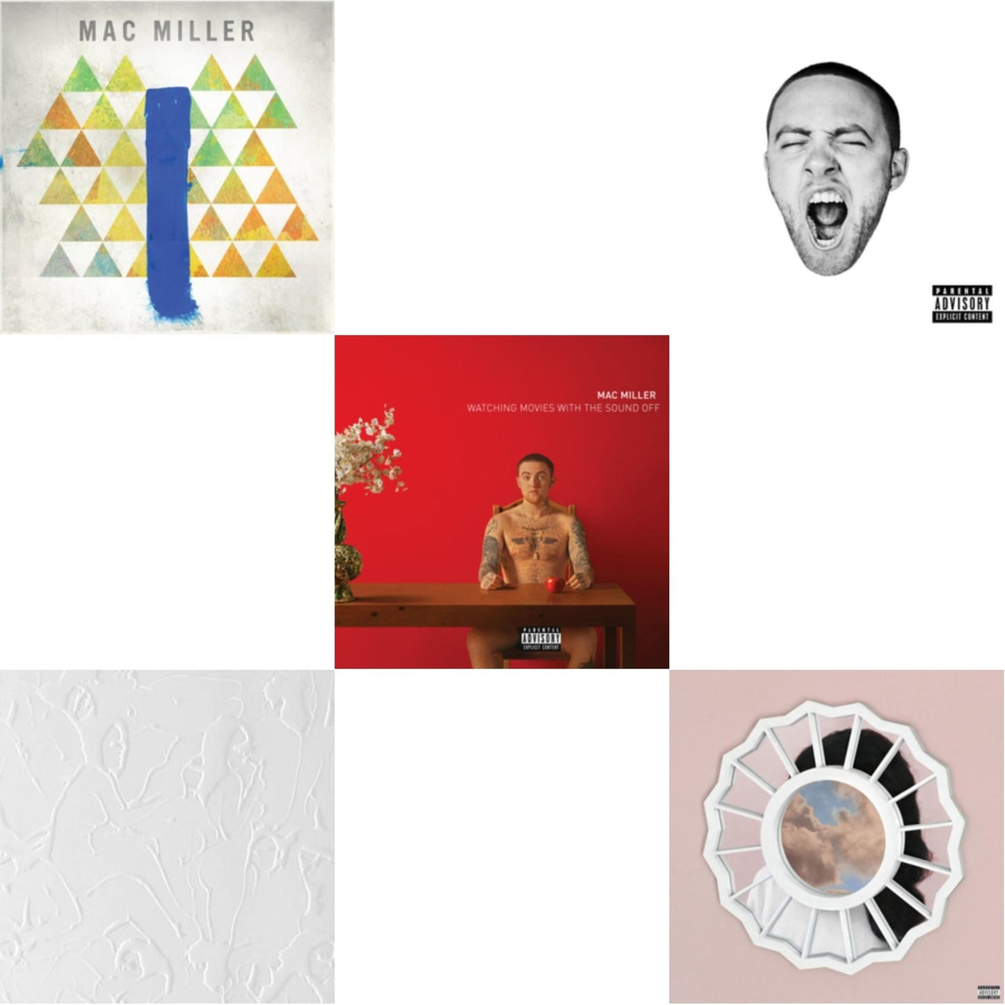 This is a 5 LP Vinyl SKU bundle.
1.This LP Vinyl is brand new.Format: LP VinylThis item's title is: Blue Slide ParkArtist: Mac MillerLabel: ROSTRUM RECORDSBarcode: 881034938428Release Date: 3/20/2012
2.This LP Vinyl is brand new.
