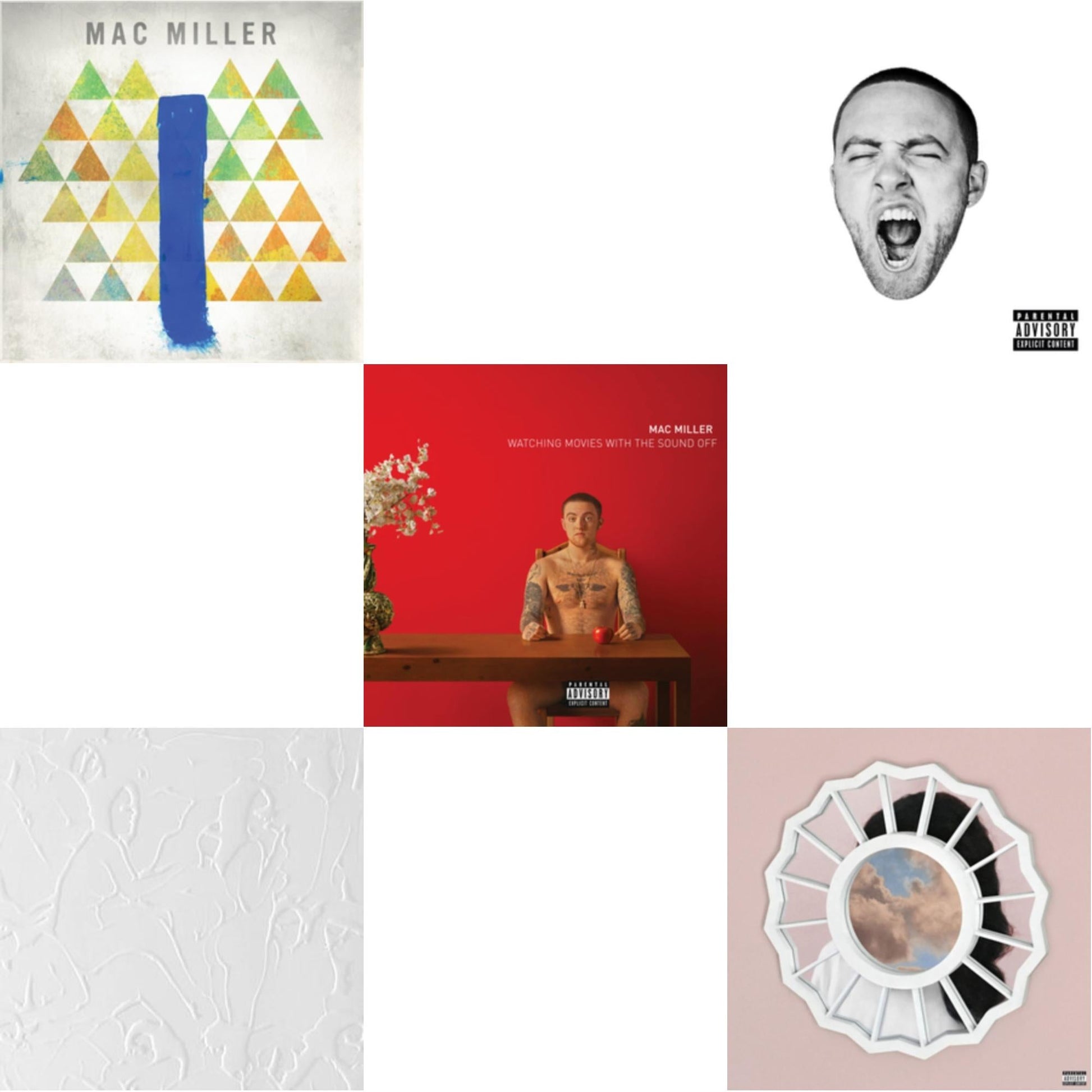 This is a 5 LP Vinyl SKU bundle.
1.This LP Vinyl is brand new.Format: LP VinylThis item's title is: Blue Slide ParkArtist: Mac MillerLabel: ROSTRUM RECORDSBarcode: 881034938428Release Date: 3/20/2012
2.This LP Vinyl is brand new.