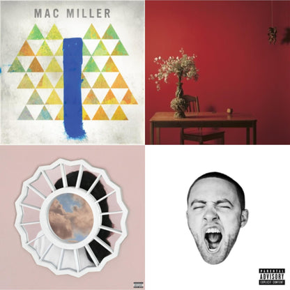 This is a 4 LP Vinyl SKU bundle.
1.This LP Vinyl is brand new.Format: LP VinylThis item's title is: Divine Feminine (X)Artist: Mac MillerLabel: WARNER BROS.Barcode: 093624916031Release Date: 12/9/2016
2.This LP Vinyl is brand new.