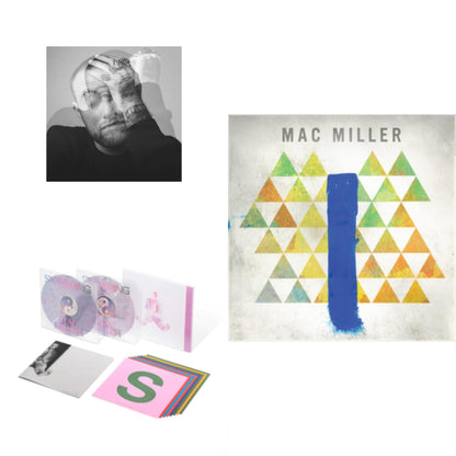This is a 3 LP Vinyl SKU bundle.
1.This LP Vinyl is brand new.Format: LP VinylThis item's title is: Swimming (5 Year) (2LP/Milky Clear/Hot Pink/Sky Blue Marble Vinyl)Artist: Mac MillerLabel: WARNER RECORDSBarcode: 093624858614Release Date: 10/6/2023
2.This LP Vinyl is brand new.