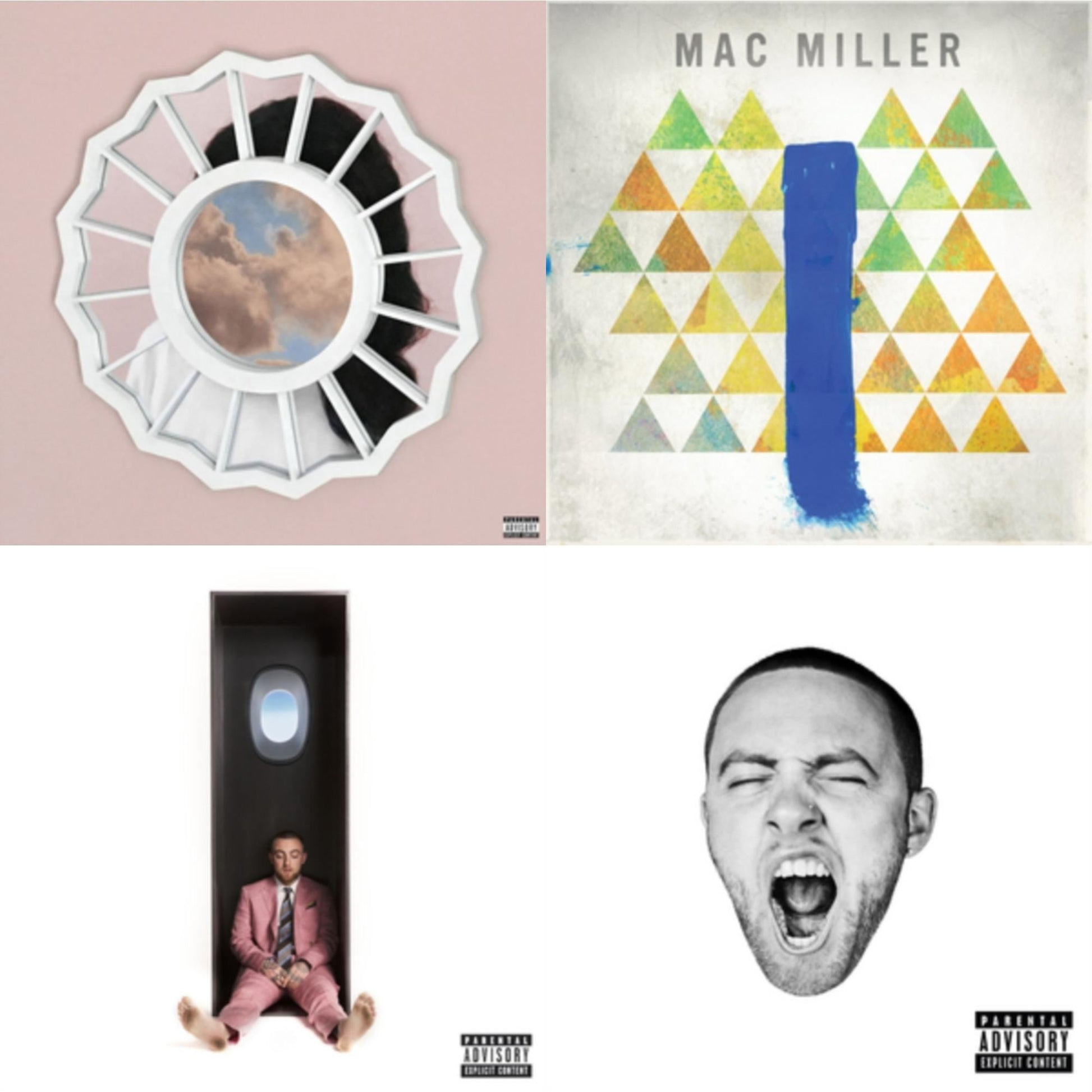 This is a 4 LP Vinyl SKU bundle.
1.This LP Vinyl is brand new.Format: LP VinylThis item's title is: Swimming (X)Artist: Mac MillerLabel: WARNER BROS.Barcode: 093624904236Release Date: 11/23/2018
2.This LP Vinyl is brand new.