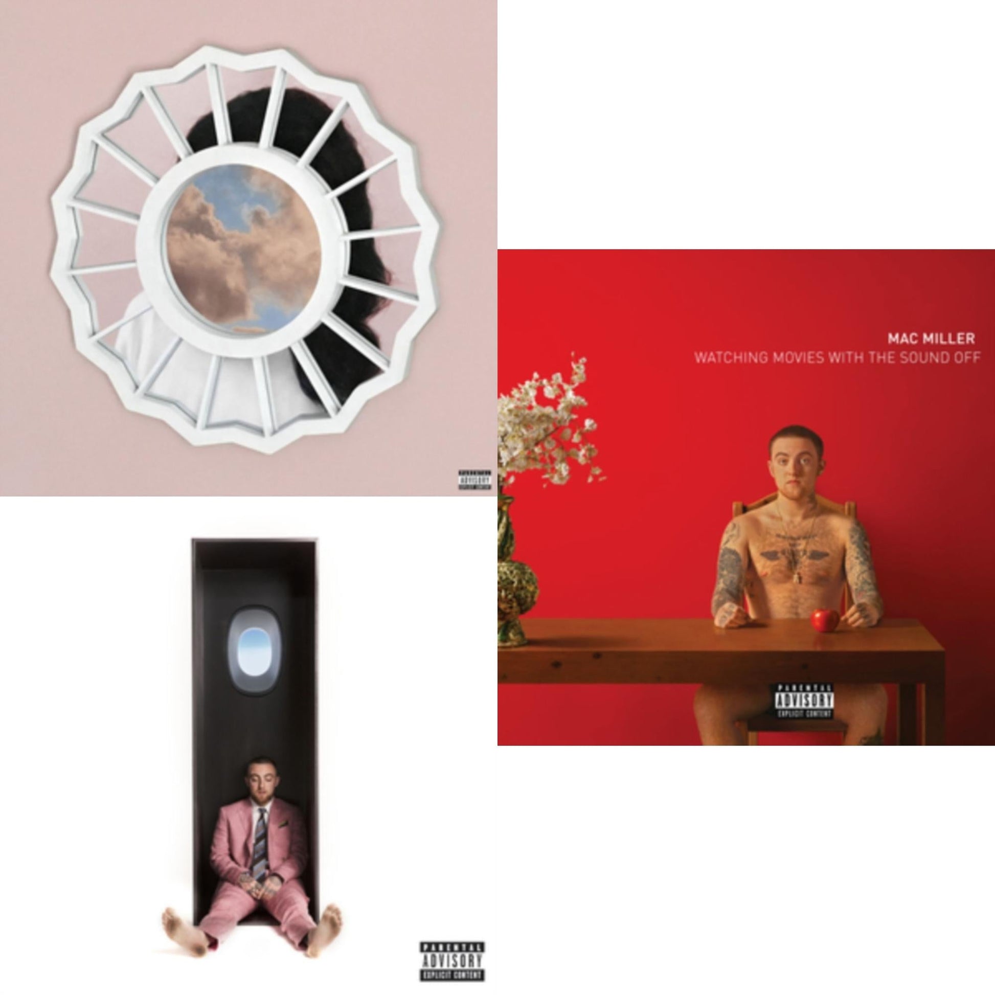 This is a 3 LP Vinyl SKU bundle.
1.This LP Vinyl is brand new.Format: LP VinylThis item's title is: Divine Feminine (X)Artist: Mac MillerLabel: WARNER BROS.Barcode: 093624916031Release Date: 12/9/2016
2.This LP Vinyl is brand new.